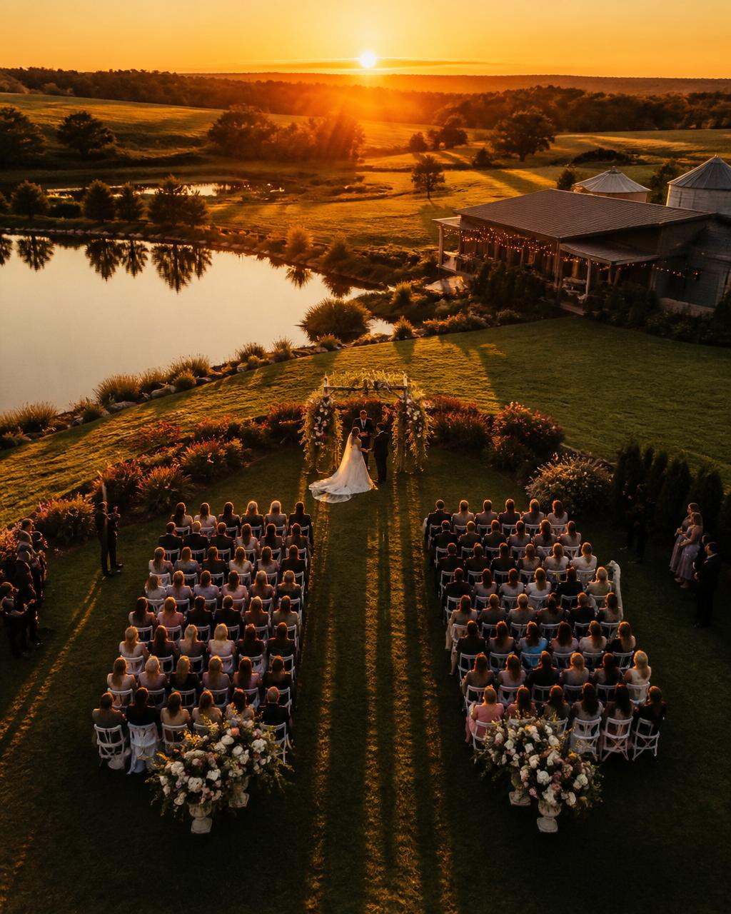 Aerial Wedding Photography