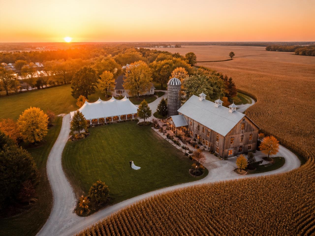 Aerial Wedding Photography